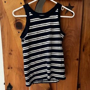 Organic Cotton Cutaway Striped Classic Tank